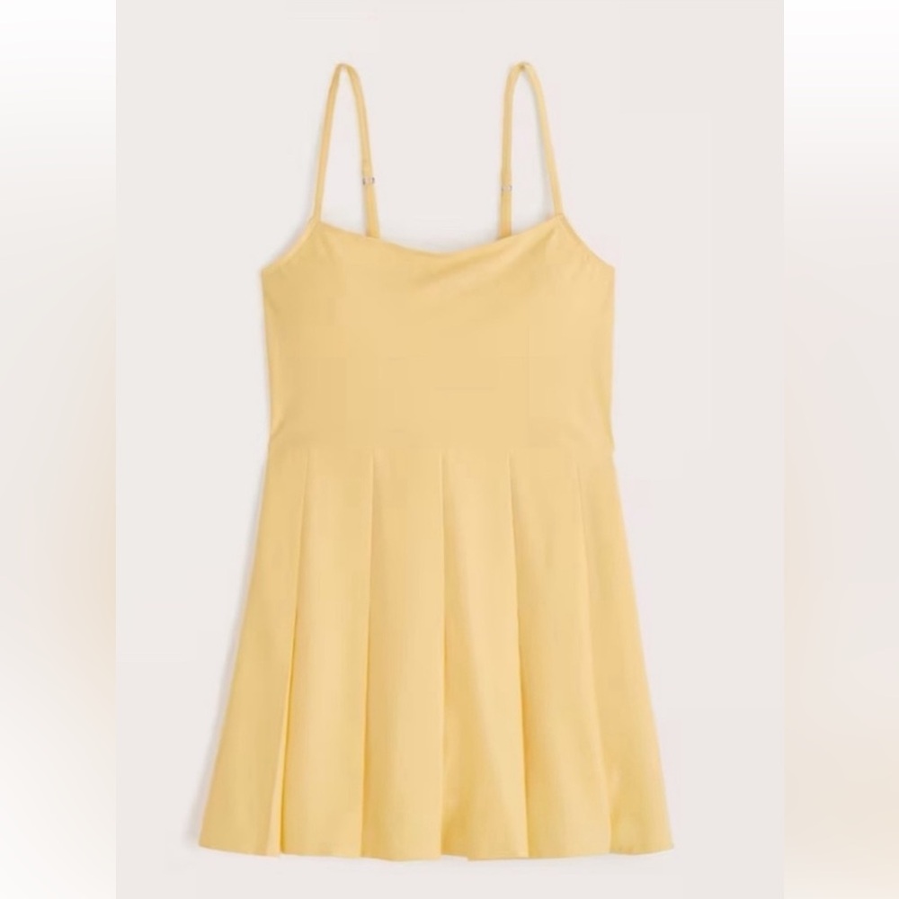 NWOT Abercrombie & Fitch Pleated Traveler Mini Dress